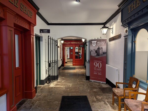 Belfast Castle Cellar Interior